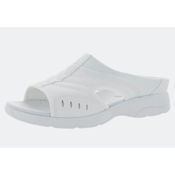 Easy Spirit White Slip On Sandals 7WW Traciee2 - Picture 1 of 5